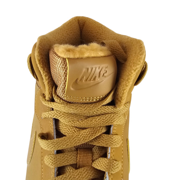 Nike Sneakers Women's 11 Ebernon Wheat Tan Mid High Tops Leather NWT - Picture 13 of 15